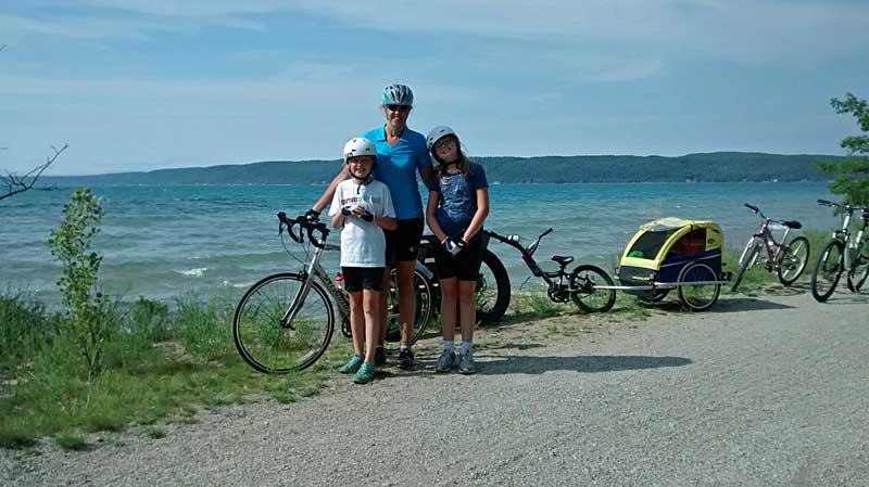 railroad point on the betsie valley trail